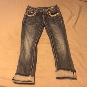 Miss Me cropped jeans